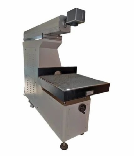 Co2 Galvo Head Laser Engraving Machine - Mild Steel, 600x600mm, Gray | 100W CO2 Laser, Automatic, Denim Jeans Use