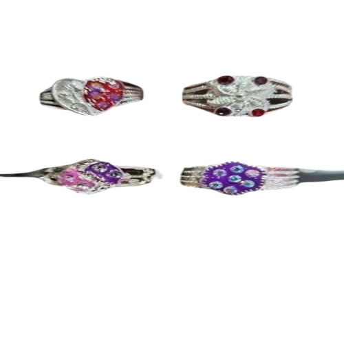 Designer Stone Toe Rings