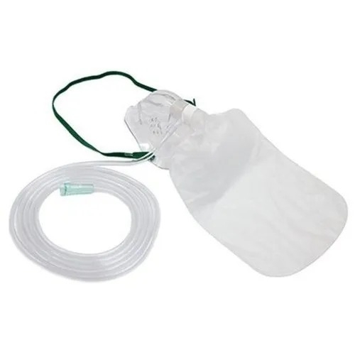 High Concentration Oxygen Mask - Standard Size, Various Colors | Easy To Use, Portable, New Condition