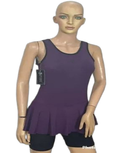 Ladies Purple Swimwear