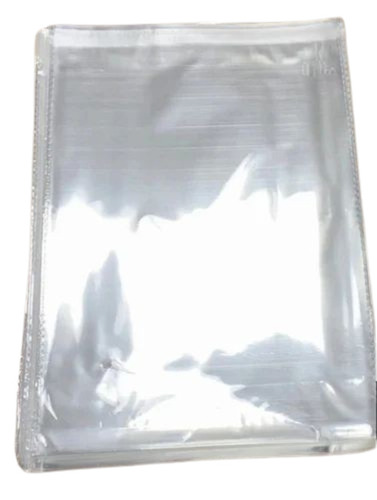 Plain Transparent Pp Bag - 5x8 Inch, 1mm White Pp | Open Closure, Recyclable, Moisture Proof, Eco-Friendly