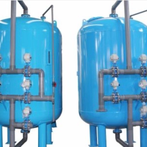 Sand Bed Filter - Color: Blue