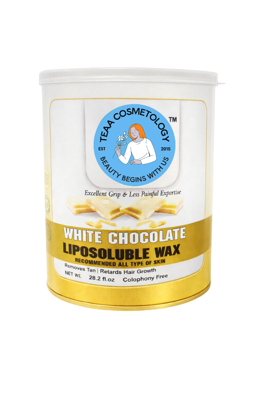 Teaa Cosmetology White Chocolate Liposoluble Wax - Application: Arm