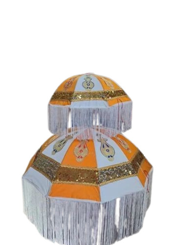 Velvet Embroidered Wedding Umbrella