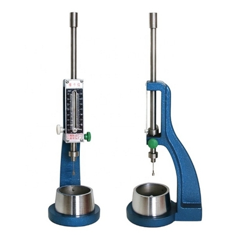 Vicat Needle Apparatus - Blue and Silver Laboratory Equipment | Easy to Use, Tested Quality