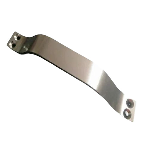 8inch Sleek Door Handle - Aluminum, 8 Inch, Silver, Polished Finish | Anti Corrosion, Screw-In Installation, Durable