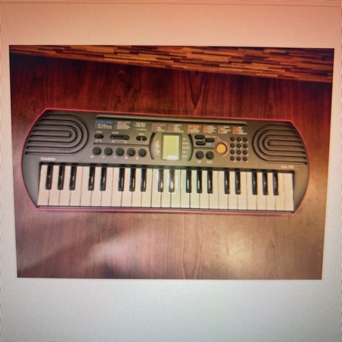 Casio electronic key board