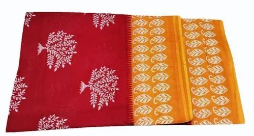 Ladies Printed Cotton Saree