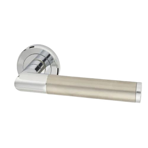 Polished Straight SS Door Handle - Stainless Steel, 4 Inch, Silver | Anti Corrosion, Screw In Installation, Industrial Use