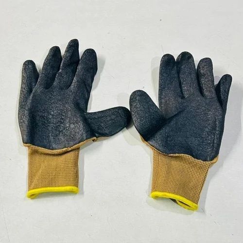 Pvc Black Safety Gloves