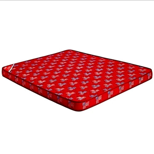 Red Epe Foam Bed Mattress - EPE Foam, 6.6x4ft, Red, Soft | Easily Assembled, Eco Friendly