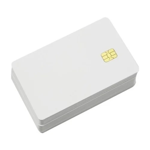 Smart Cards - Plastic Rectangular White | Industrial Application Waterproof Lightweight Portable Crack and Dust Resistant