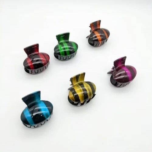 Good Morning Clutcher - Steel, Regular Size, Butterfly Design, 12 Pieces | Hair Application