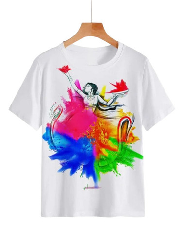 Holi Printed T Shirt