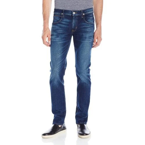 Mens Jeans - Denim, Sizes 32-38, Blue | Comfortable, No Fade, Machine Washable, 4 Pockets, Regular Fit