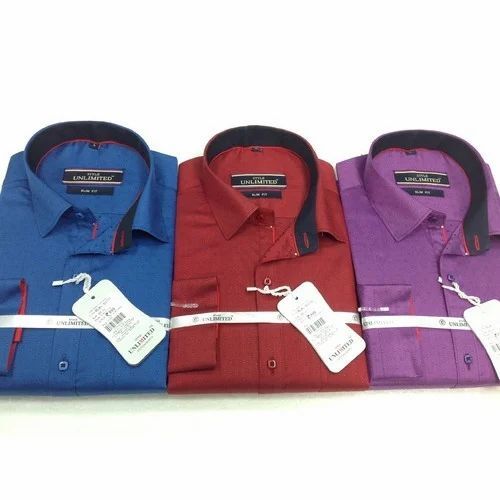 Mens Stylish Formal Shirt - Cotton, Multi Color, Regular Fit, Full Sleeves | Breathable, Anti Wrinkle, Quick Dry, Comfortable Fit