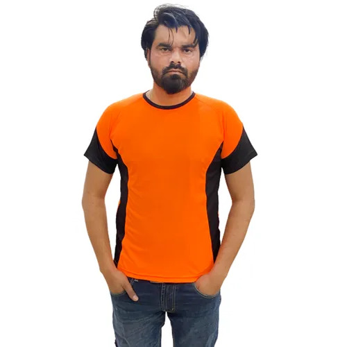 Plain T Shirt For Mens - Soft Fabric, O-Neck, Multicolor, Short Sleeves | Breathable, No Fade, Easy Care