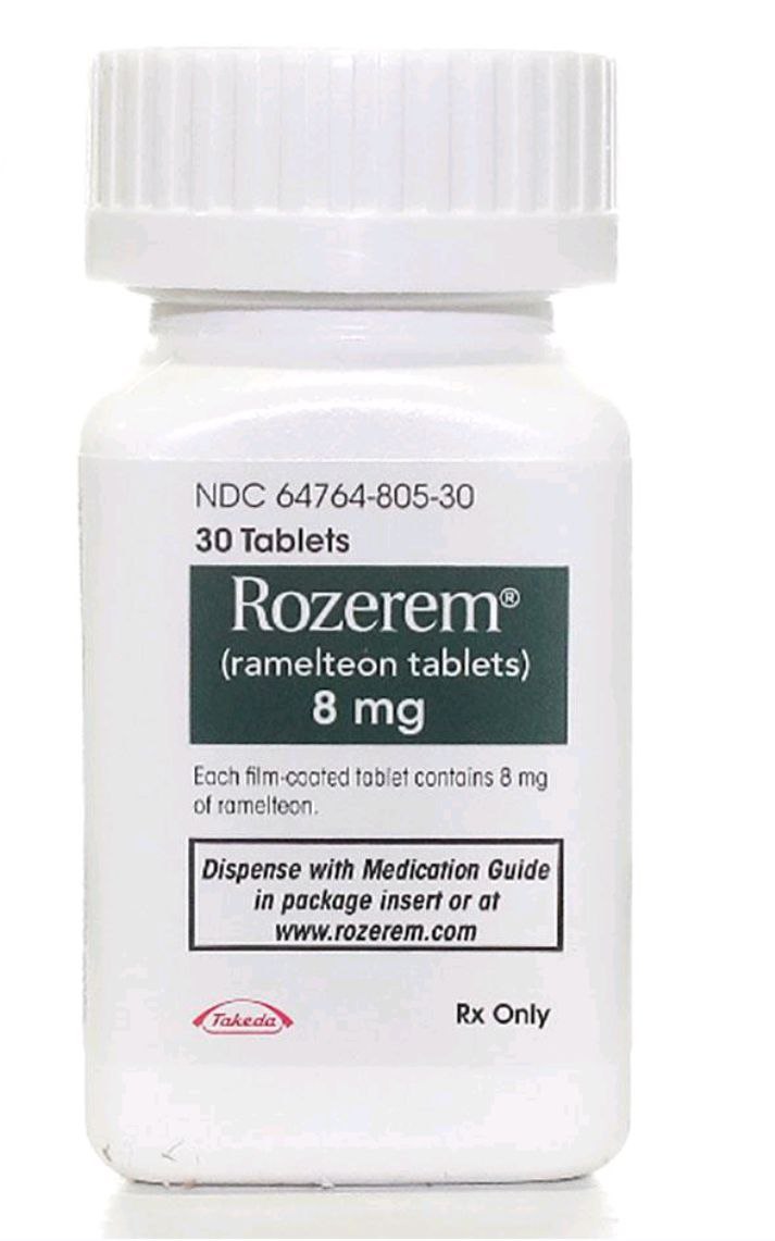Rozerem Ramelteon Tablets 8Mg - Expiration Date: 2 Years