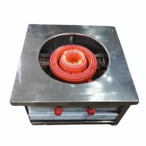 Stainless Steel Manual Biryani Stove - Standard Size, Portable Design | Durable, Heat Resistant, Rust Proof, Easy Cleaning