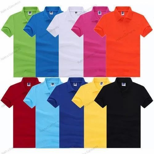 V Neck T Shirts - Matty Fabric, Multi Color, Regular Fit, Half Sleeve, Lightweight, Quick Dry