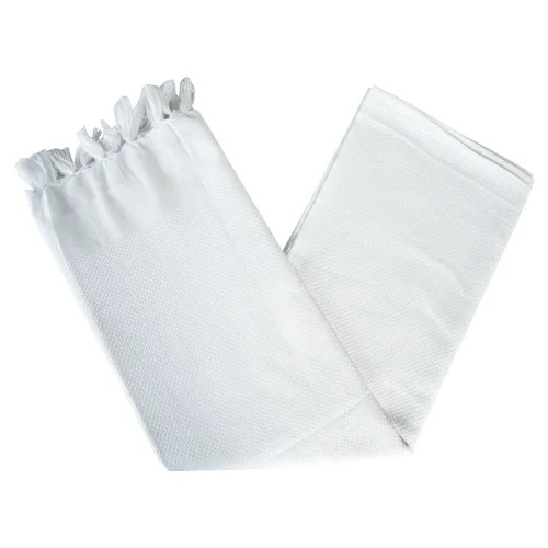 White Large Cotton Bath Towel - 30x60 Inches, White | Soft, Eco-Friendly, Quick Dry, Water Absorbent