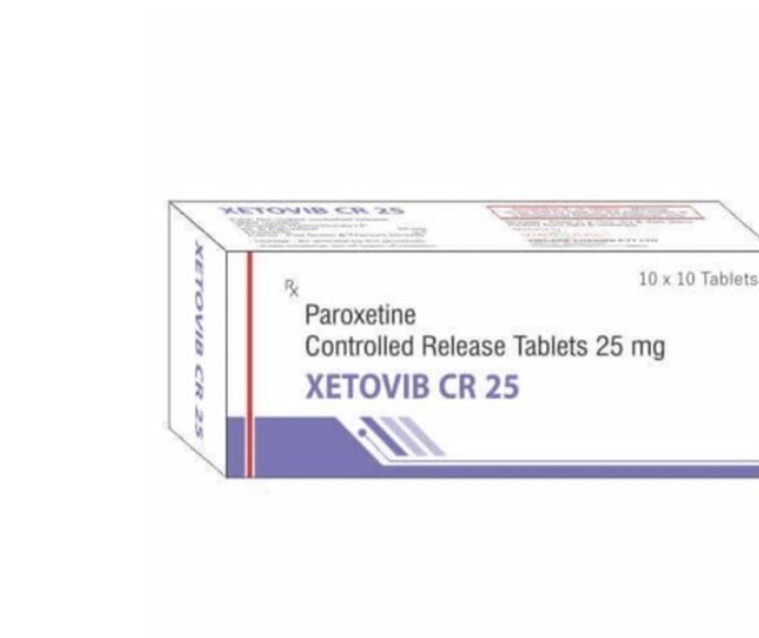 Xetovib CR 25 Tablets - Controlled Release 25 mg, Film Coated | Accurate Dosage, Consistent Strength, Stable Formulation