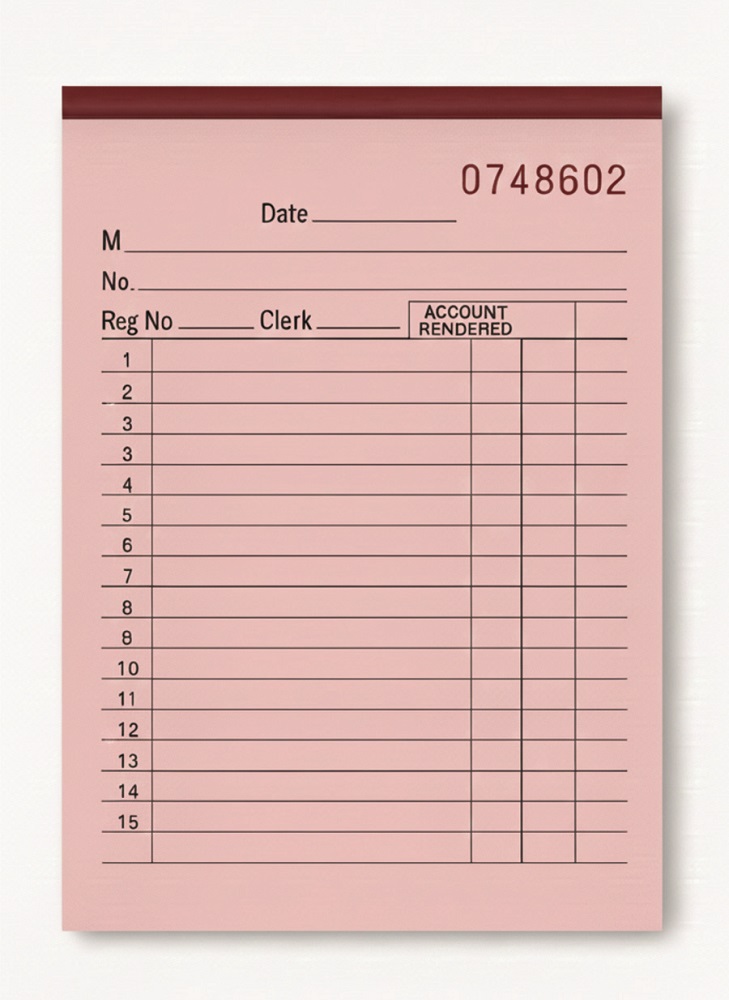 Approval Slip Book Printing Service