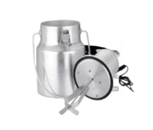Buttermilk Churner - Stainless Steel, Silver | Even Heat Distribution, Rust Resistant, Thick Base, Ergonomic Handles, High Temperature Tolerance, Easy Cleaning