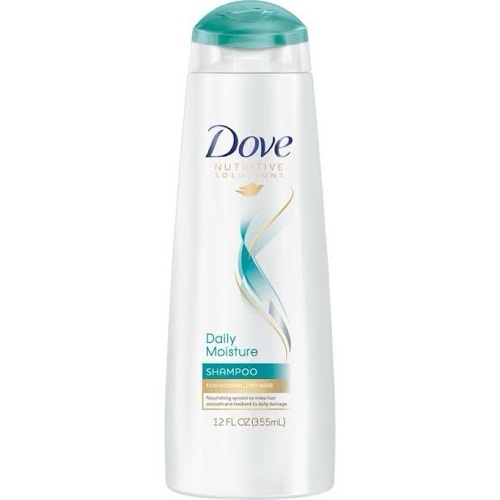 Dove Shampoo - Organic, 340mL White Gel, Free From Harmful Chemicals, Mild Cleansing