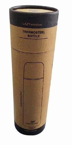 Eco Friendly Spiral Paper Core Tube - Paper, Standard Size, Brown | Eco Friendly, Round, Packaging Use