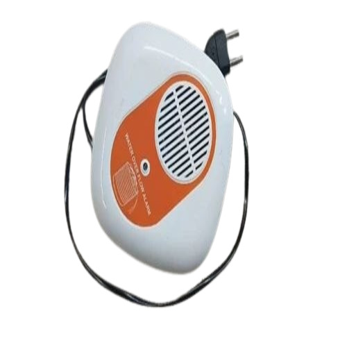 Electronic Fancy Doorbells - Plastic Rectangular Polished, White | Wireless Battery Powered Musical Tune