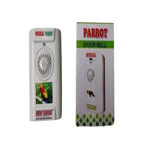 Fancy Door Bells - Plastic, White, Wired, 220V | Battery Powered, Musical Sound