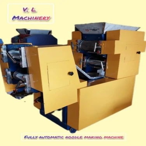 Fully Automatic Noodles Making Machine - Stainless Steel, Color Coated, 200 Kg/hr, Single Phase | Eco Friendly, High Efficiency, Good Quality
