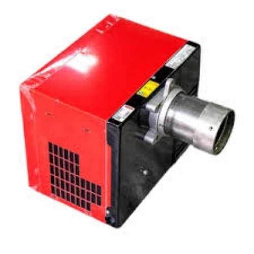 Industrial Oil Burner - Metal, Standard Size, Red & Black, Corrosion Resistant | Easy to Install, Clean, Operate