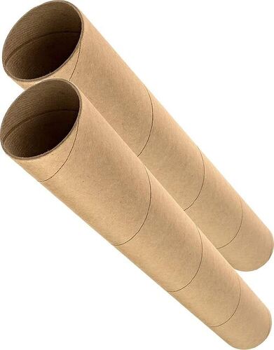 Industrial Paper Mailing Tube - Paper Standard Size Brown | Eco Friendly Round Shape Packaging Use