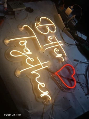 Led Neon Sign Board - Acrylic Custom Shape LED Lighting All Colors Available | Advertisement Use 5 Days Service Duration