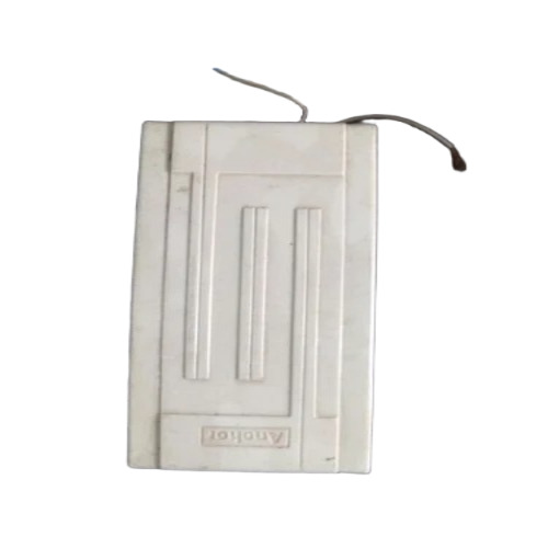 Musical Fancy Door Bell - Plastic, White, Wired | 220V Electrical Battery Powered Music Sound