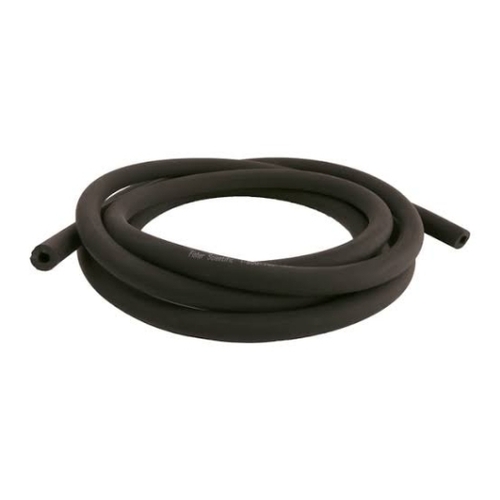 Neoprene Rubber Hose - Rubber, Standard Size, Black | Rigid, Leak Resistant, Heat and Oil Resistant, Round Shape, Easy to Use
