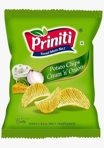 Priniti Cream And Onion Potato Chips