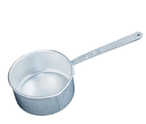 Sause Pan With Aluminium Handle - Aluminum, Silver, Thick Base | Even Heat Distribution, Rust Resistant, Ergonomic Handles, High Temperature Tolerance, Easy Cleaning