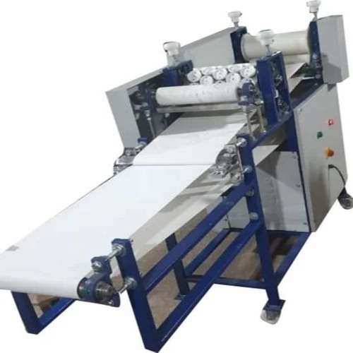 Single Belt Pani Puri Making Machine - Silver Color 220V Single Phase 60Hz | Eco Friendly High Efficiency Good Quality