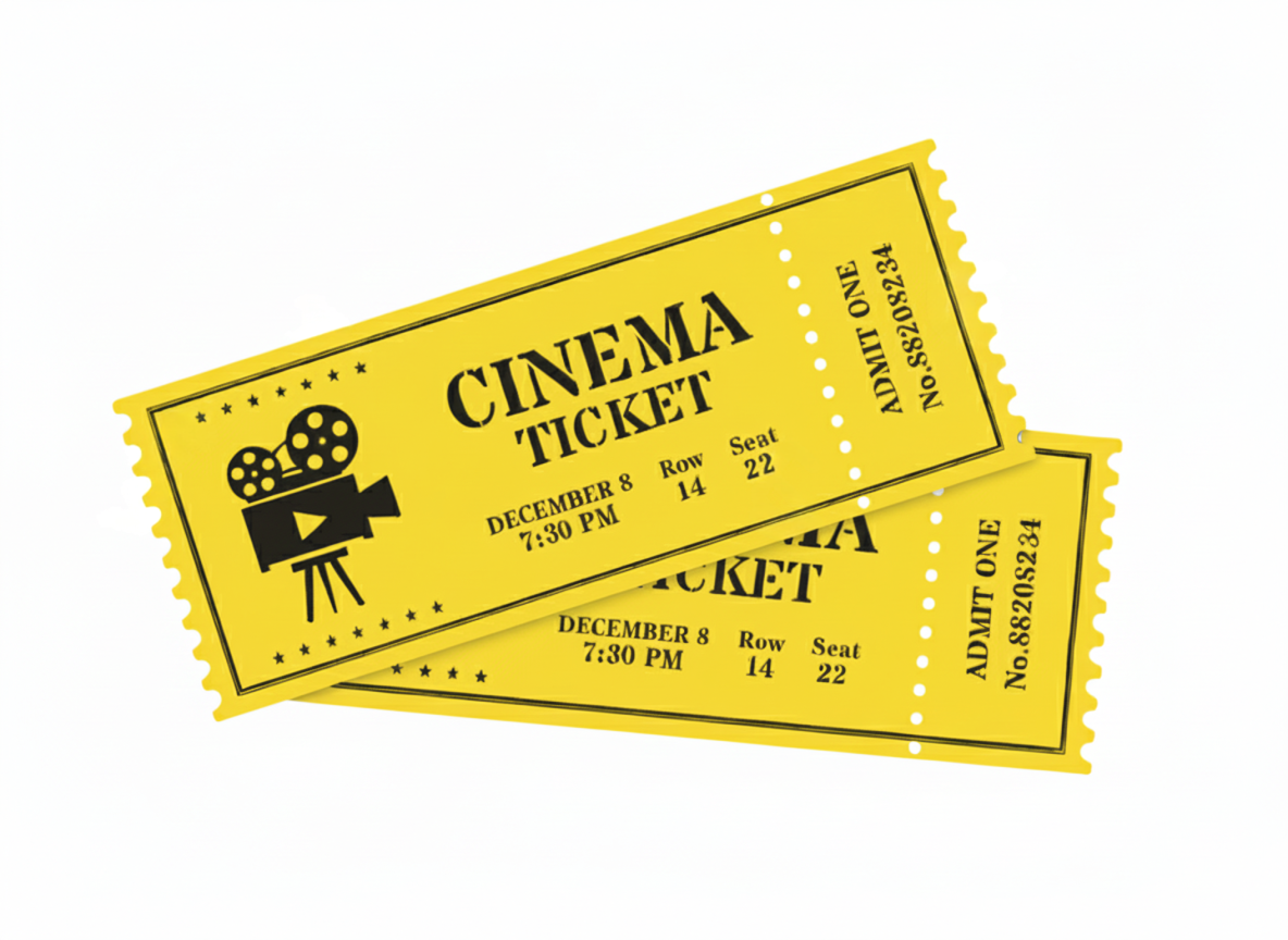 Theatre And Cinema Ticket Printing Service