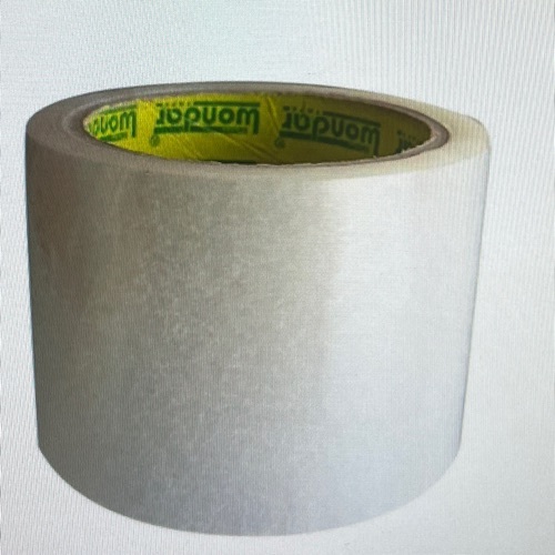 Transparent plain bolo tapes