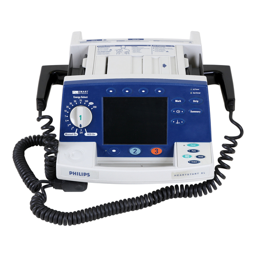 Biphasic Defibrillator - High-Impact ABS/Polycarbonate, Shock-Resistant Casing | Semi/Full Automatic, Visual-Audio Prompts, Data Storage
