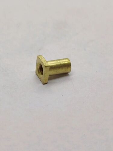 Brass Hollow Rivet - Brass, Standard Size, Golden | Corrosion Resistant, Durable, Long Lasting