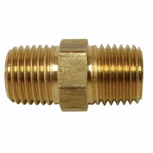 brass hex nipple