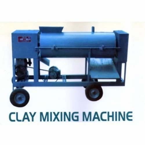 Clay Mixing Machine blue