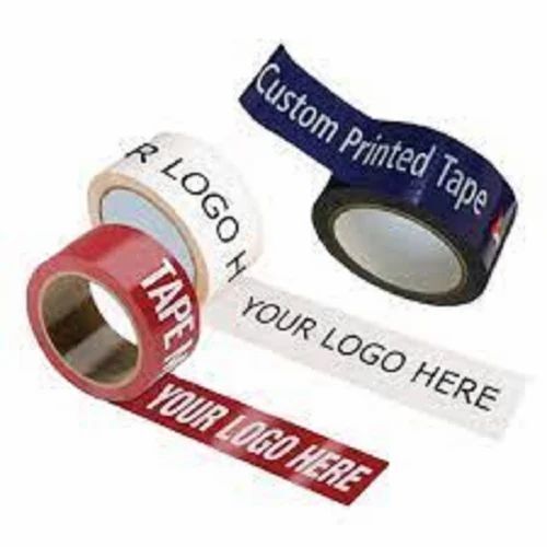 Customized Bopp Printed Tape - 2 Inch x 50 Meter Multicolor | Single Side Adhesive Eco Friendly Water Resistant Fine Finish