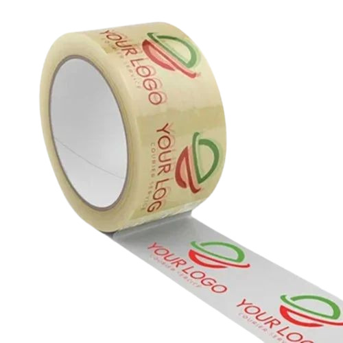 Customized Printed Cello Tape - BOPP, 2 Inch, Transparent | Single Side Adhesive, Digital Print, Water Resistant, Eco Friendly