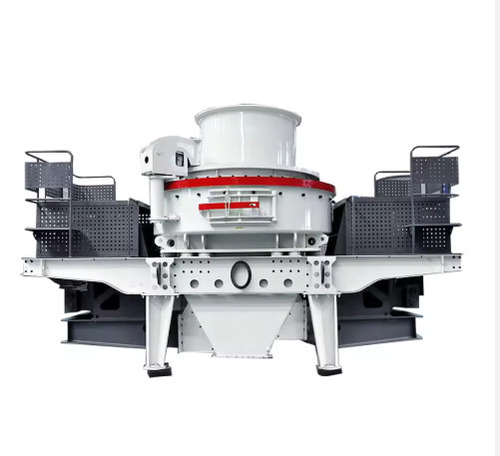 High-Efficiency VSI Sand Maker Machine - Metal 3700x2150x2100mm Blue Green Yellow PLC Control Heavy Duty